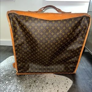 Vintage Louis Vuitton garment bag . Made under license by the French Company
